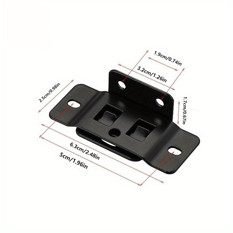 4sets Small Sturdy Durable Two - Furniture Hardware Connectors review and price