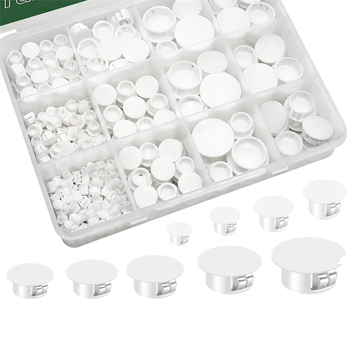 200Pcs 9Sizes Nylon Plastic Ho - Furniture Screw Type review and price