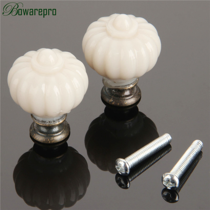 1Pc Acrylic Ivory White Pumpki - Furniture Hardware Factory review and price