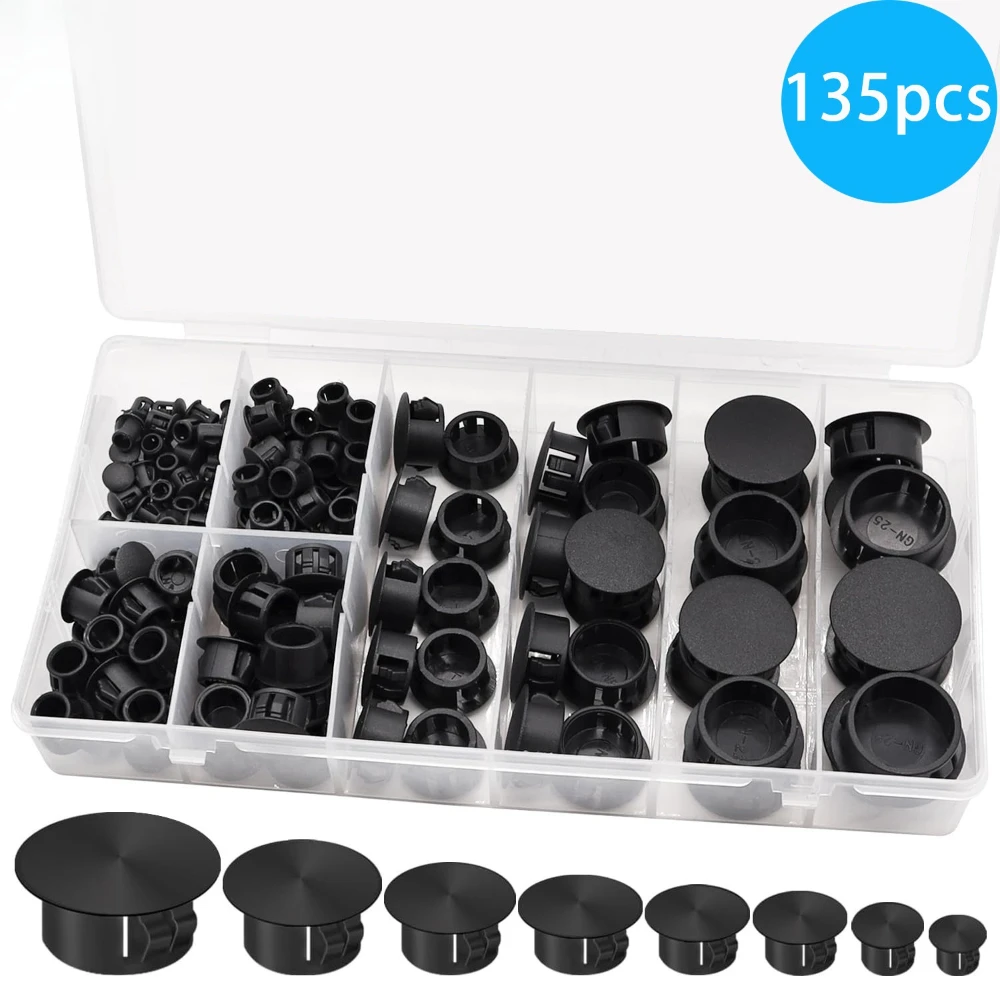 135pcs Cover Screw-type Plug H - Furniture Screw Type review and price