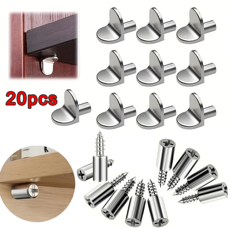Metal Shelf Support Pegs, 2 St - Furniture Screw Type review and price