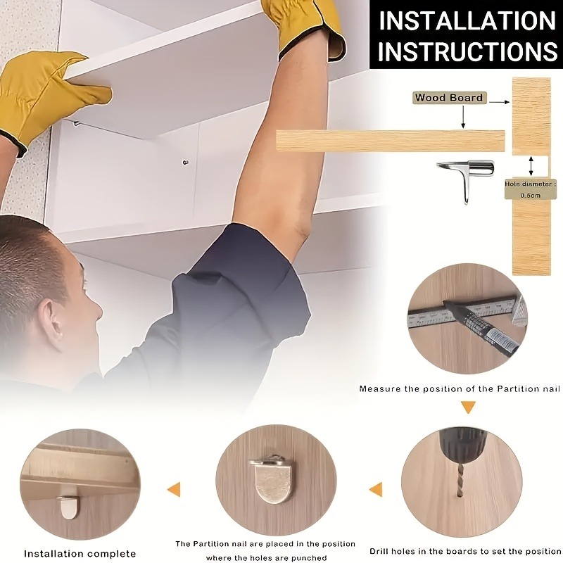 Metal Shelf Support Pegs, 2 St - Furniture Screw Type review and price
