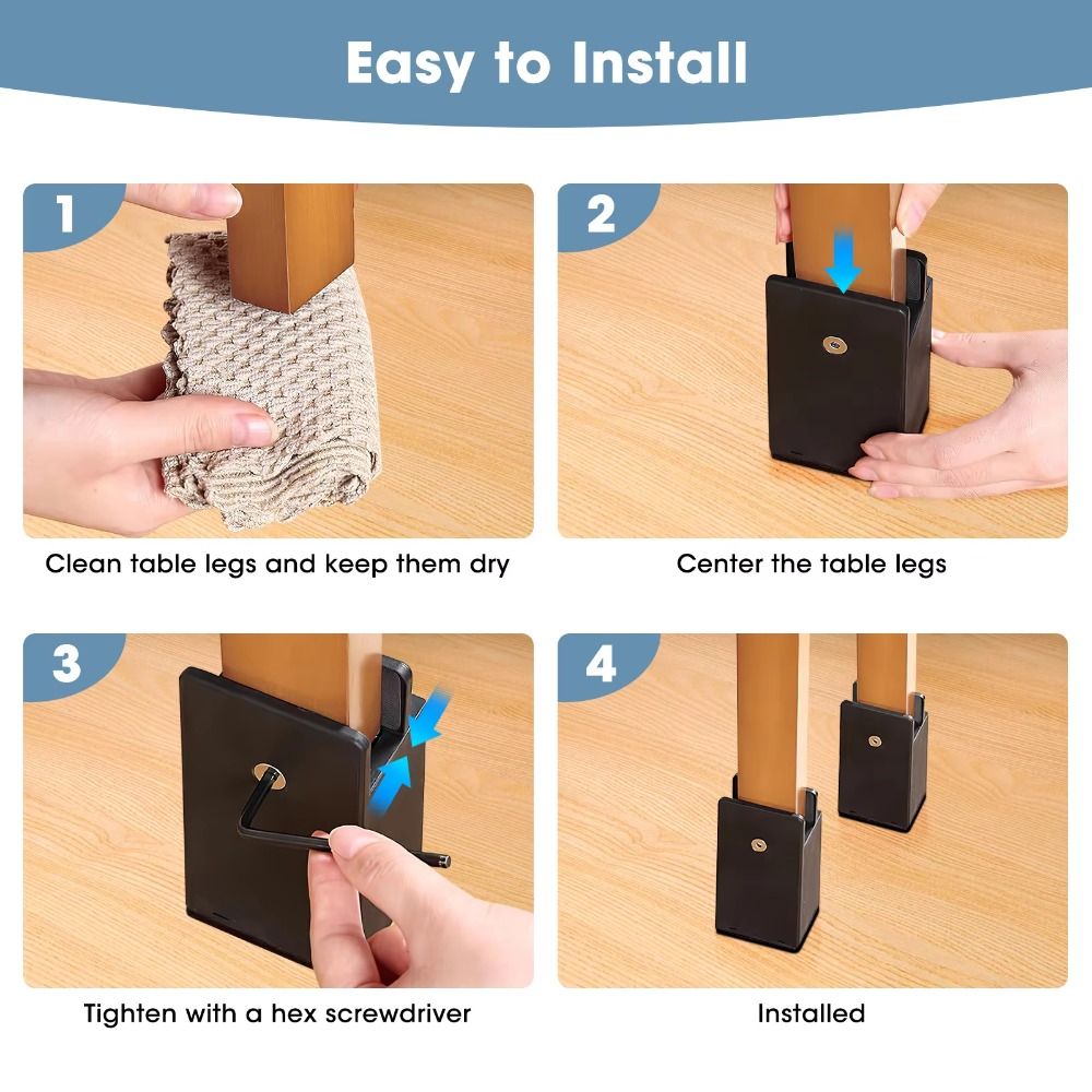 Durable Splint-type Chair Feet - Furniture Screw Type review and price