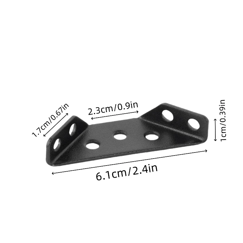 Black multifunctional corner b - Furniture Hardware Connectors review and price