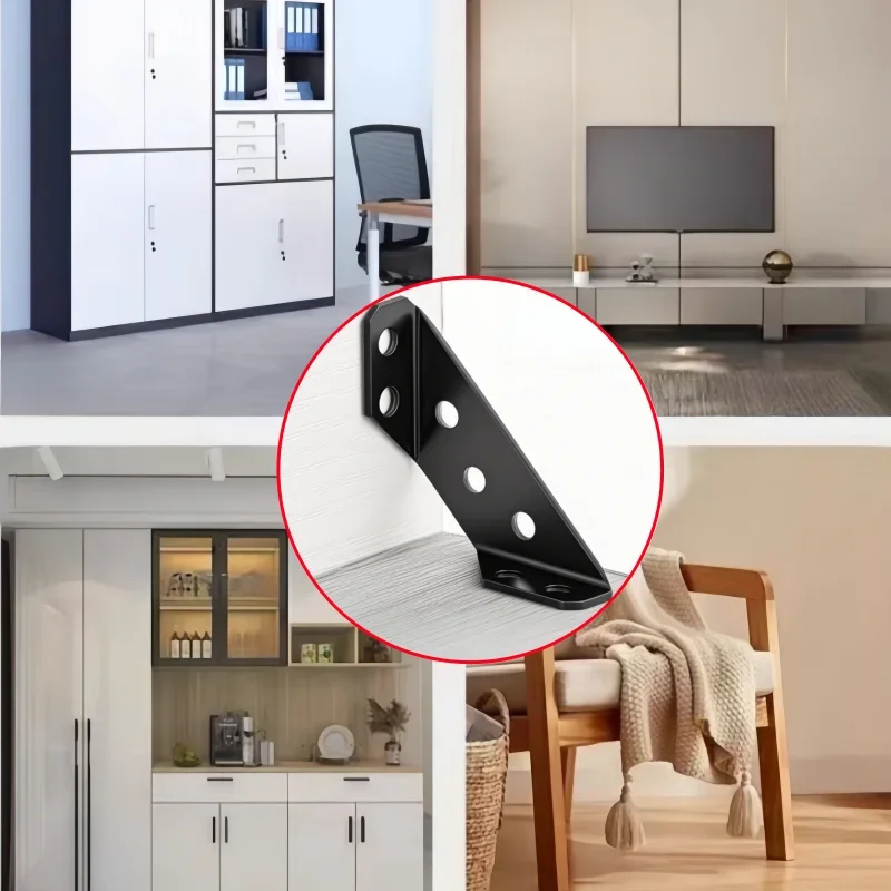 Black multifunctional corner b - Furniture Hardware Connectors review and price