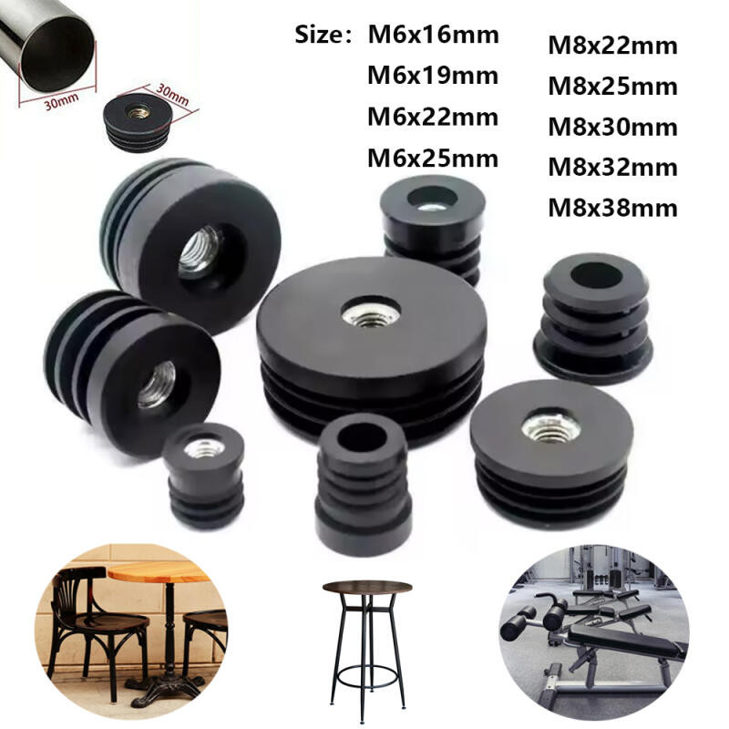 4/8/12PCS Round Nut Hole Plug  - Furniture Hardware Connectors review and price