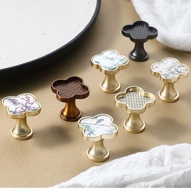 Cabinet Knobs Chinese Painting - Furniture And Hardware Supplies review and price