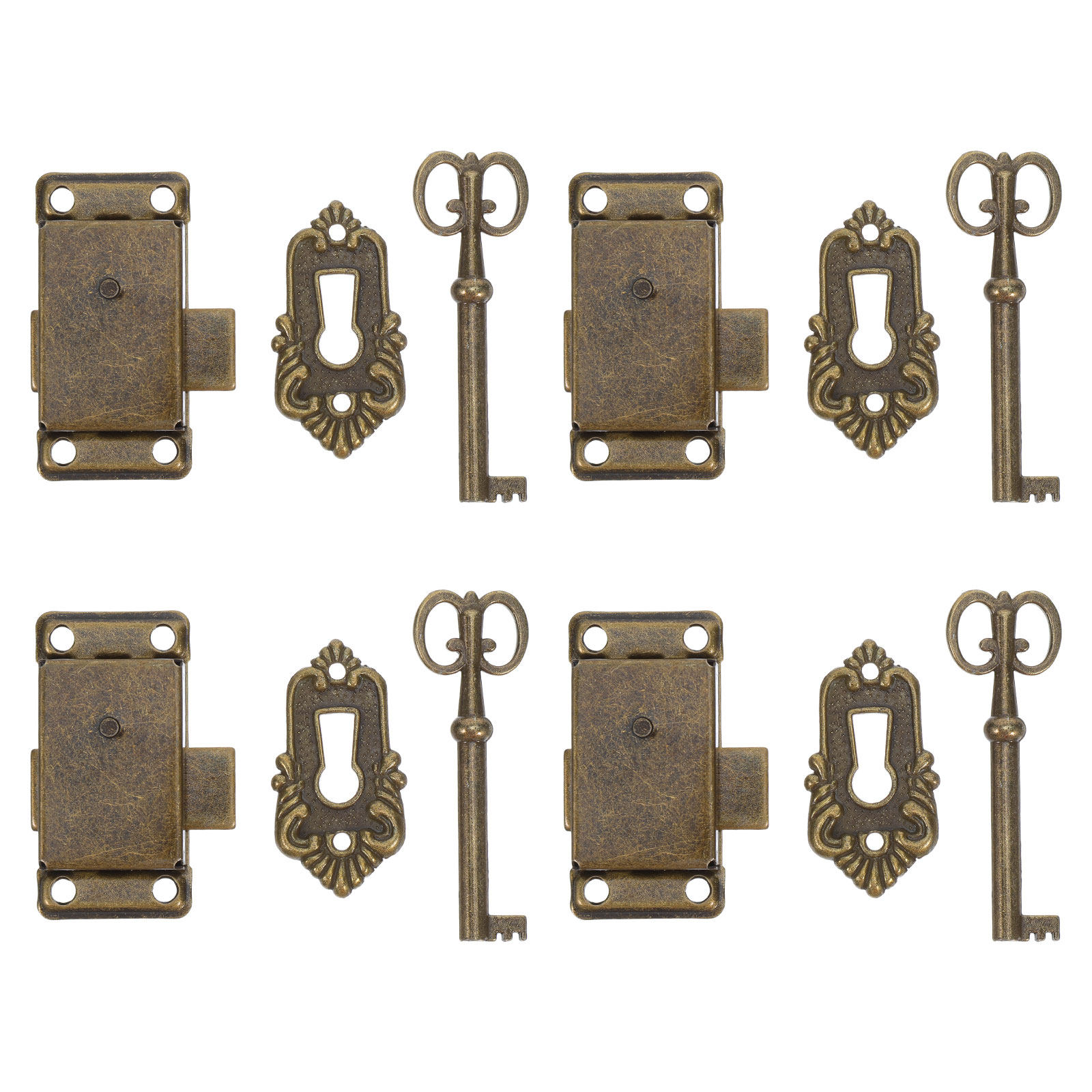 4Sets Cabinet Lock Replacement - Vintage Furniture Hardware Replacement review and price