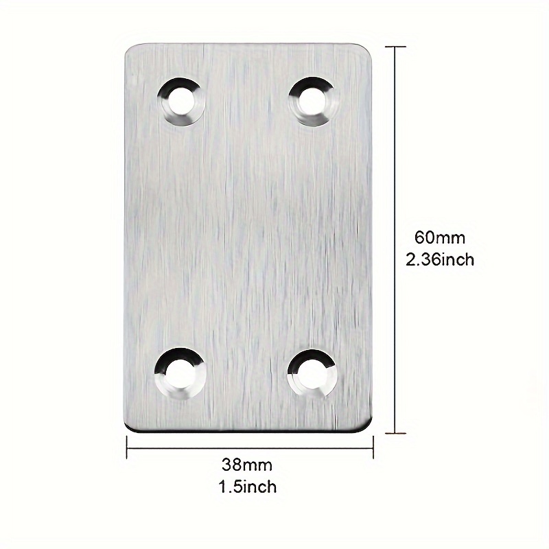 Flat support piece, straight t - Furniture Screw Type review and price