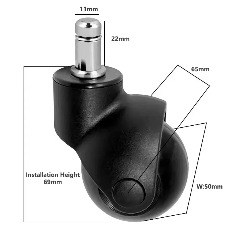 (5 Packs) 2 Inch Ball Type Fur - Furniture Screw Type review and price