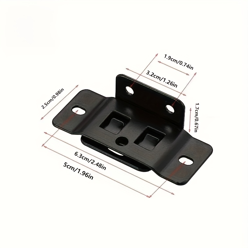 60pcs Heavy Duty L-Type Metal  - Furniture Screw Type review and price