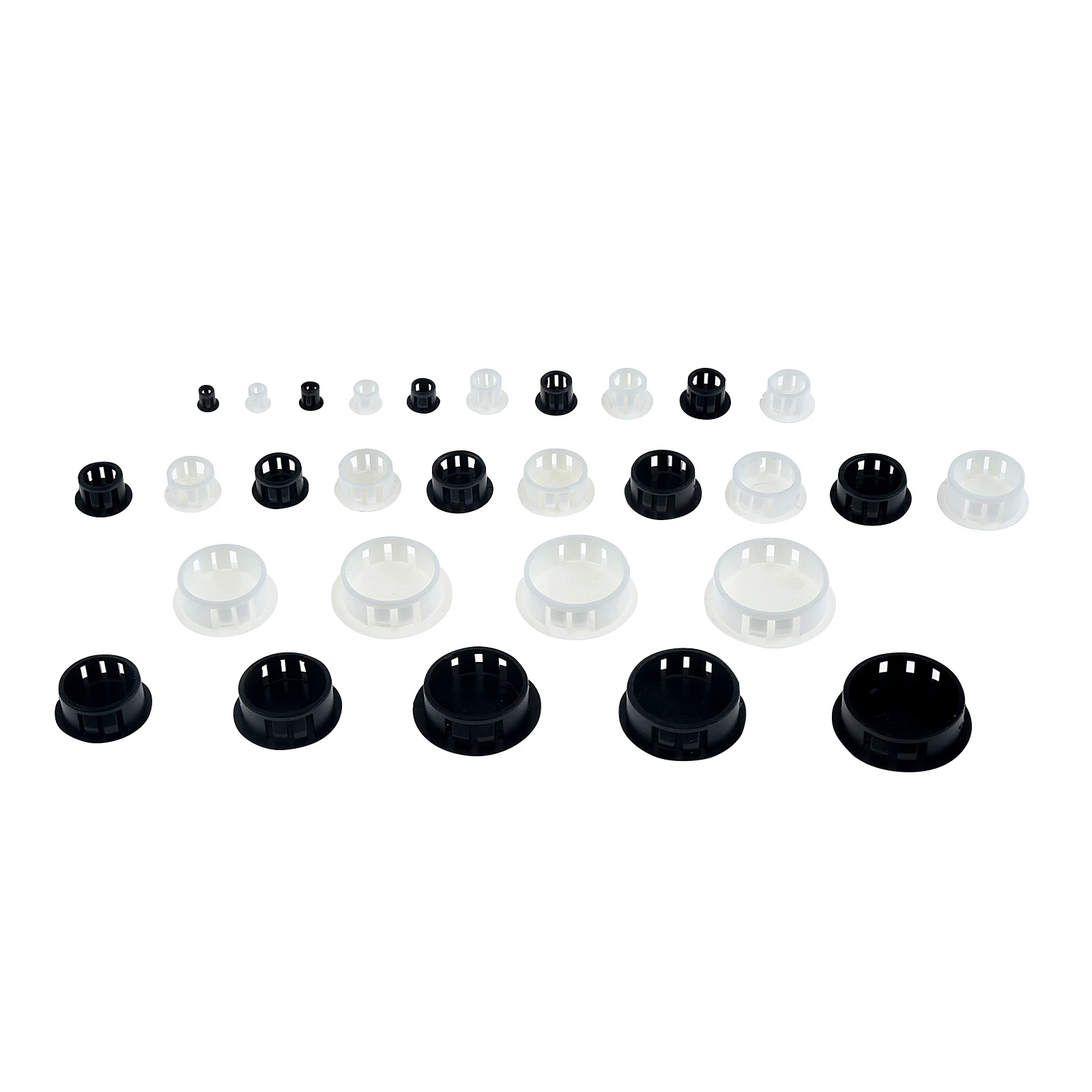 50Pcs Black/White Round Plasti - Furniture Hardware Connectors review and price