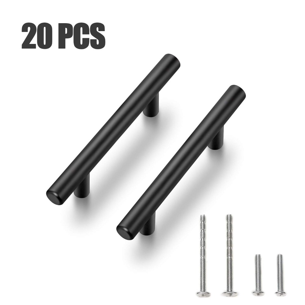 20 PCS Cabinet Pulls Matte Bla - Furniture Hardware Factory review and price