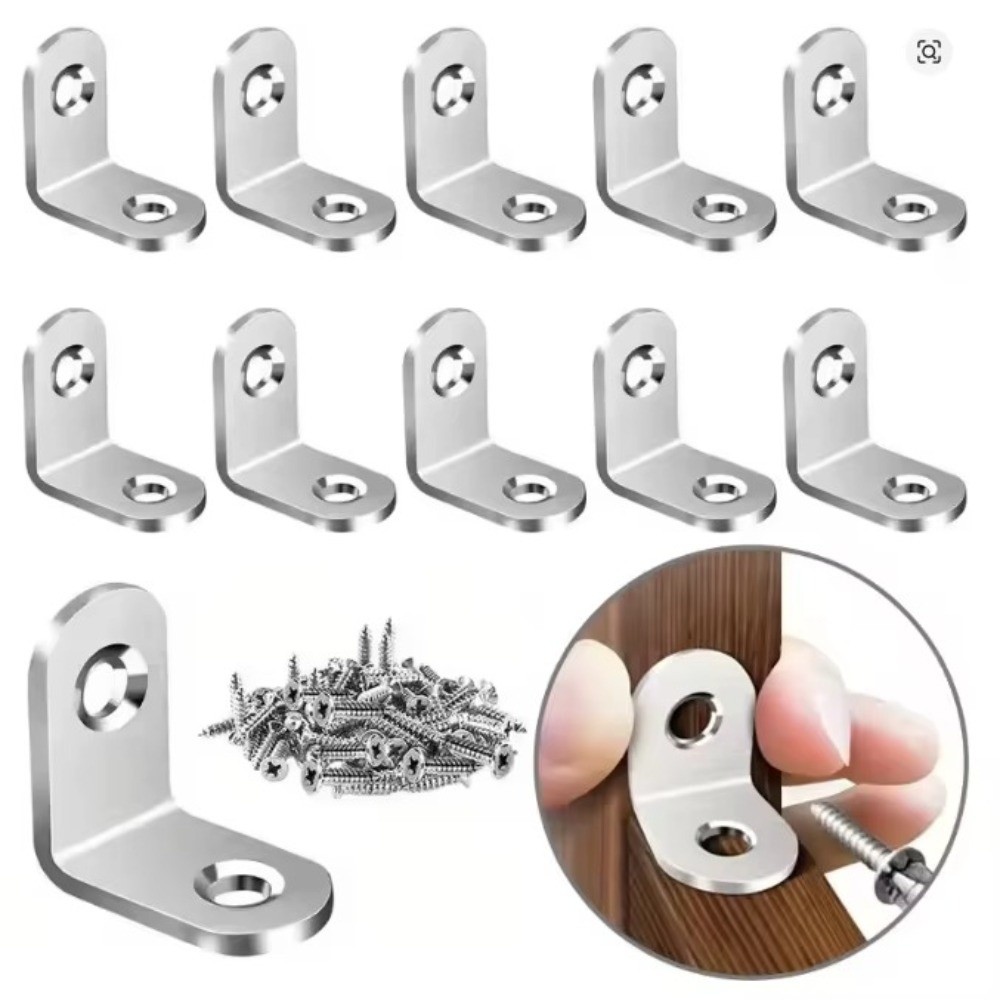 10pcs Stainless Steel Right An - Furniture Hardware Connectors review and price