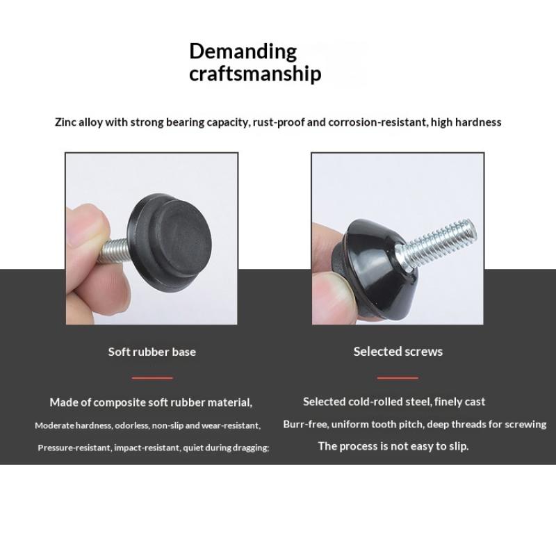 4Pcs Adjustable Furniture Leve - Furniture Screw Type review and price