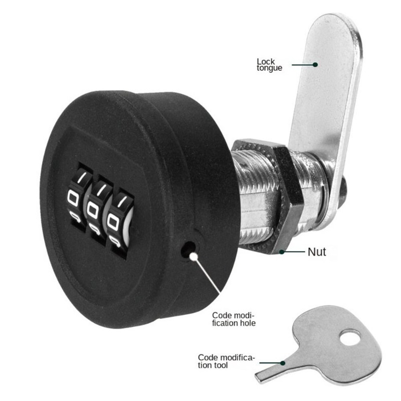 Drawer Password Lock 20/30mm T - Furniture Hardware Lock review and price