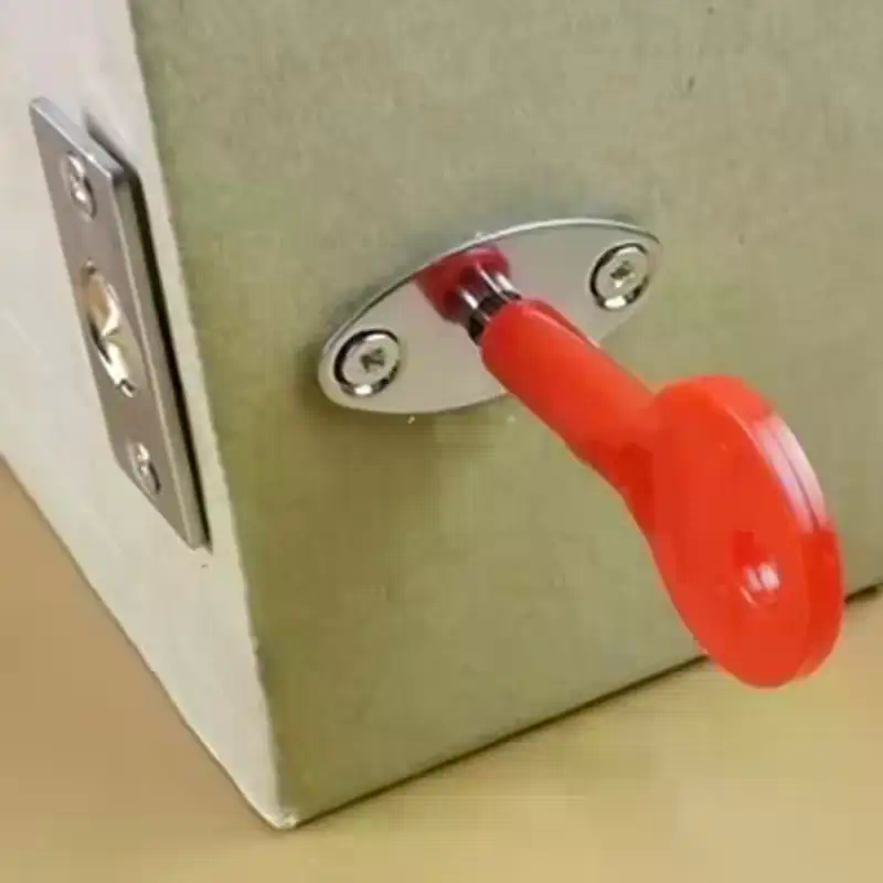 Stainless Steel Pipe Lock Invi - Furniture Hardware Lock review and price